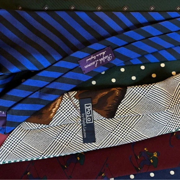 Polo Ralph Lauren neck tie bundle of 13